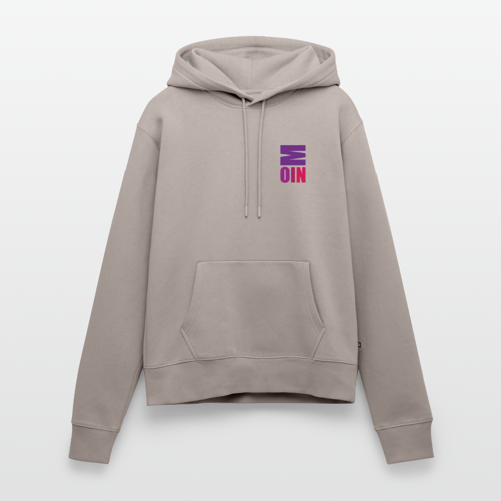 Frauen Premium Hoodie - Moin - Taupe