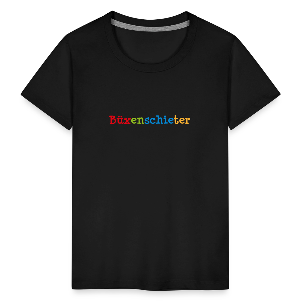 Kinder Premium T-Shirt - Büxenschieter - Schwarz