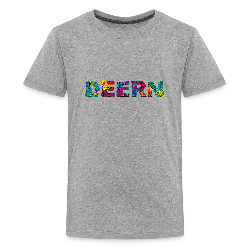 Teenager Premium T-Shirt - Deern - Grau meliert