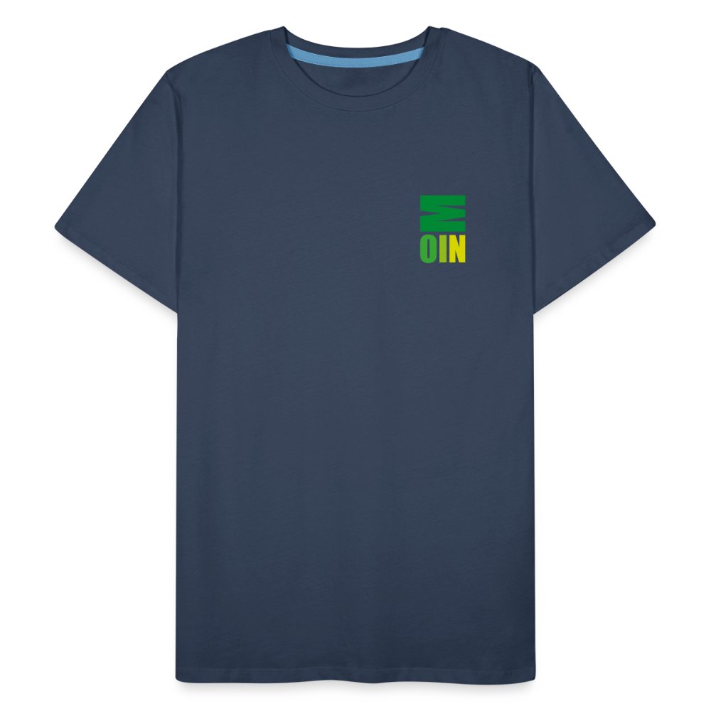Männer Premium Bio T-Shirt - Moin - Navy