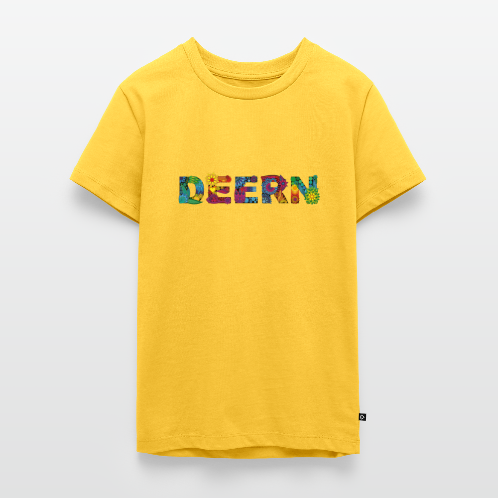 Teenager Premium T-Shirt - Deern - Gelb