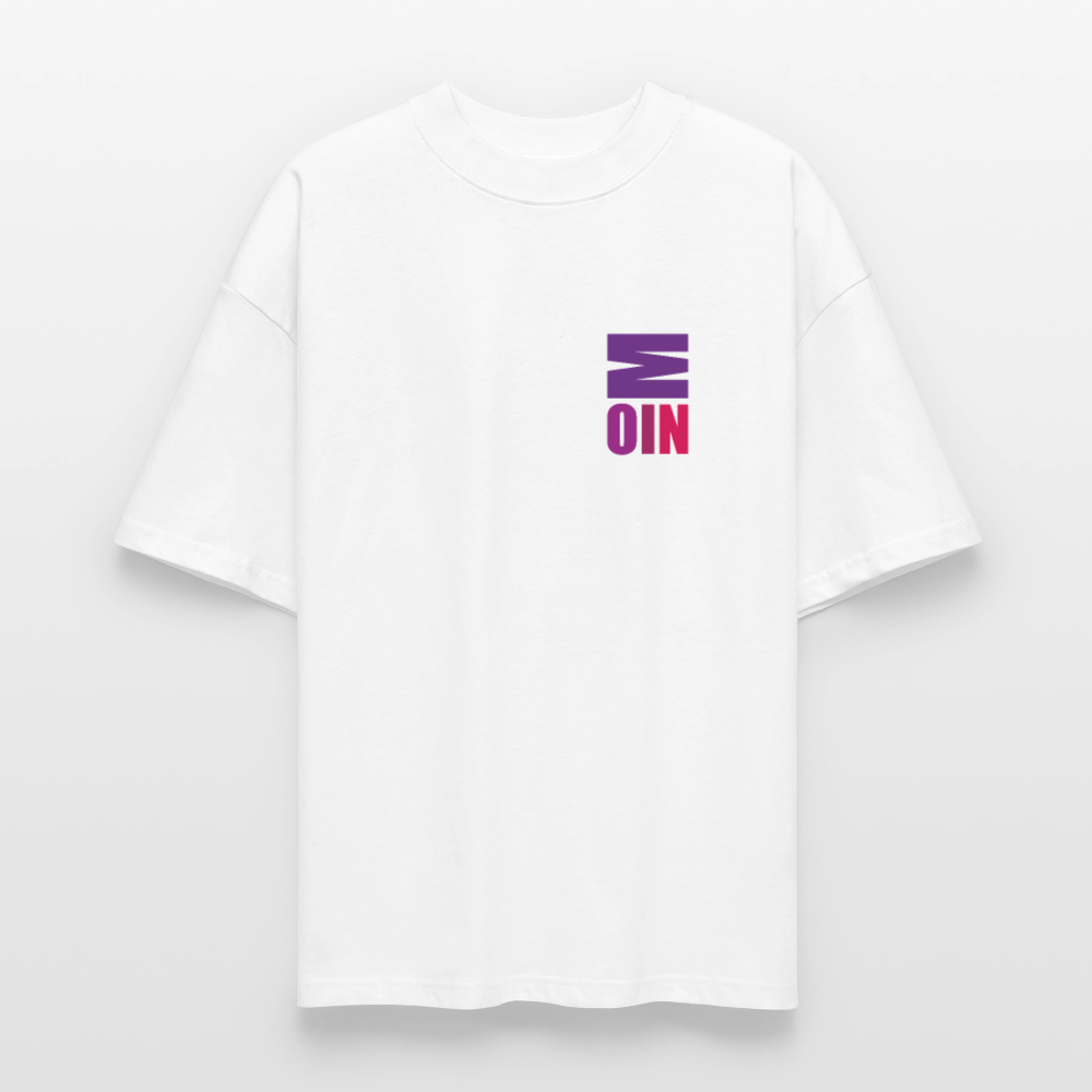 Unisex Oversize Bio-T-Shirt - Moin - Weiß
