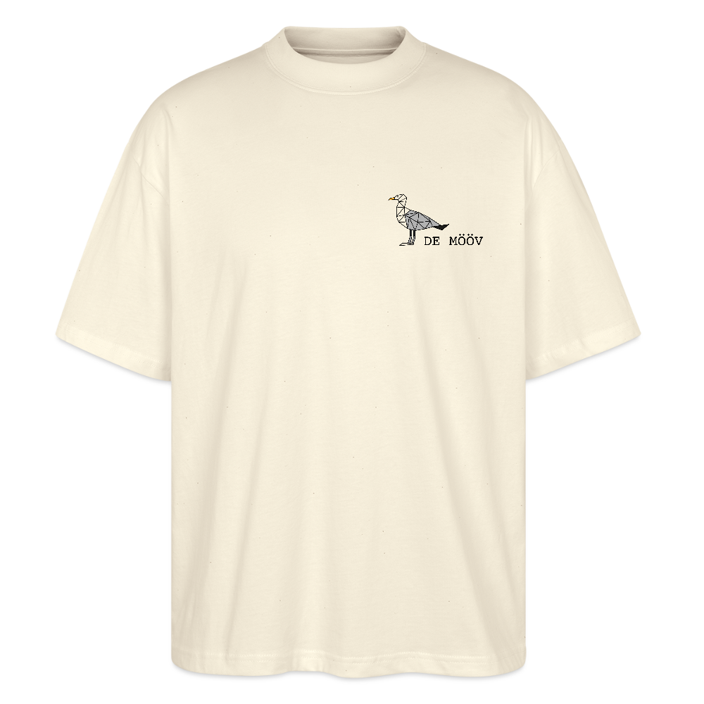 Unisex Oversize Bio-T-Shirt - de Mööv - Weißgrau