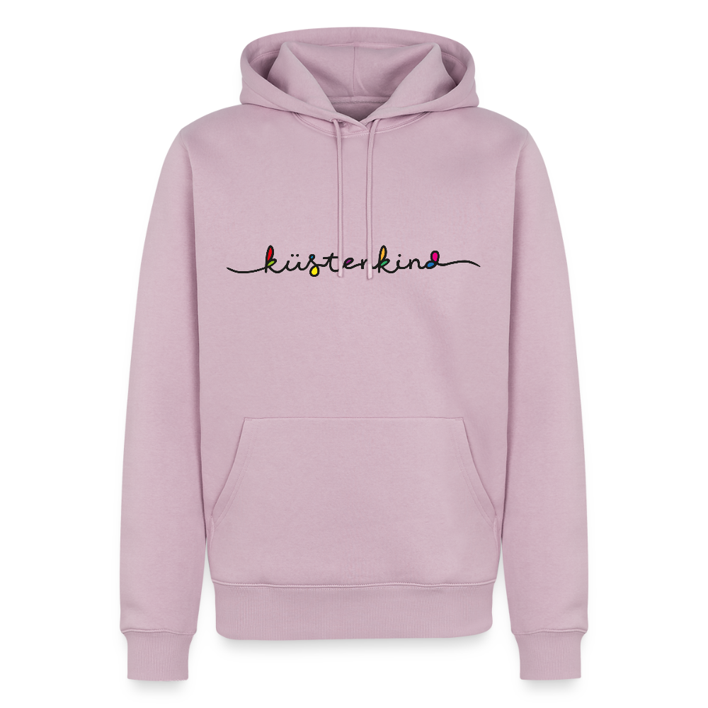 Herren Premium Hoodie - Küstenkind - Altrosa