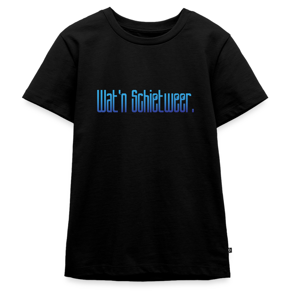 Teenager Premium T-Shirt - wat'n Schietweer - Schwarz