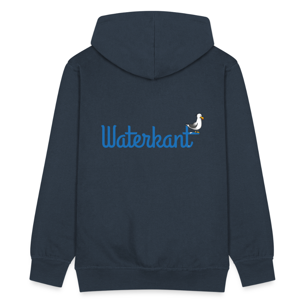 Männer Premium Kapuzenjacke - Waterkant - Navy