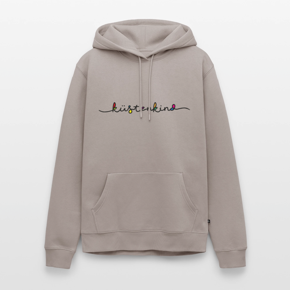 Herren Premium Hoodie - Küstenkind - Taupe