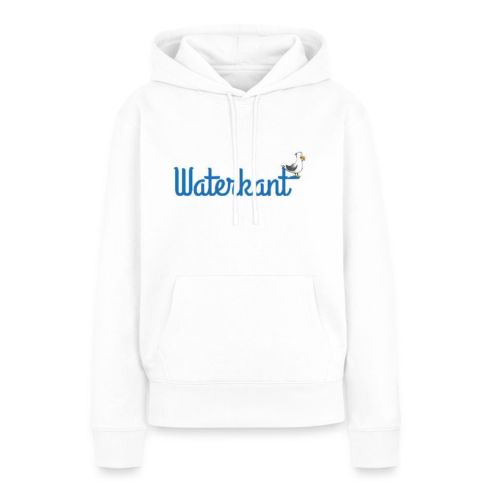 Damen Premium Hoodie - Waterkant - Weiß