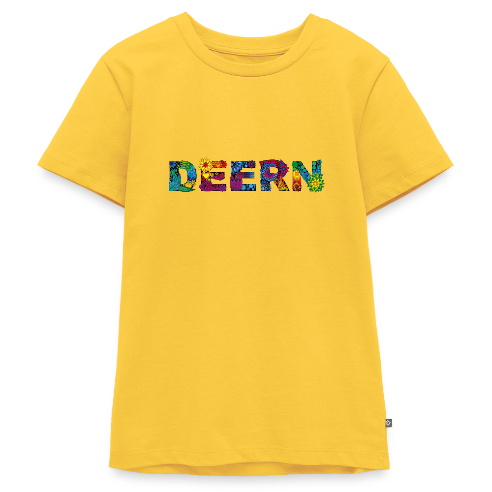 Teenager Premium T-Shirt - Deern - Gelb