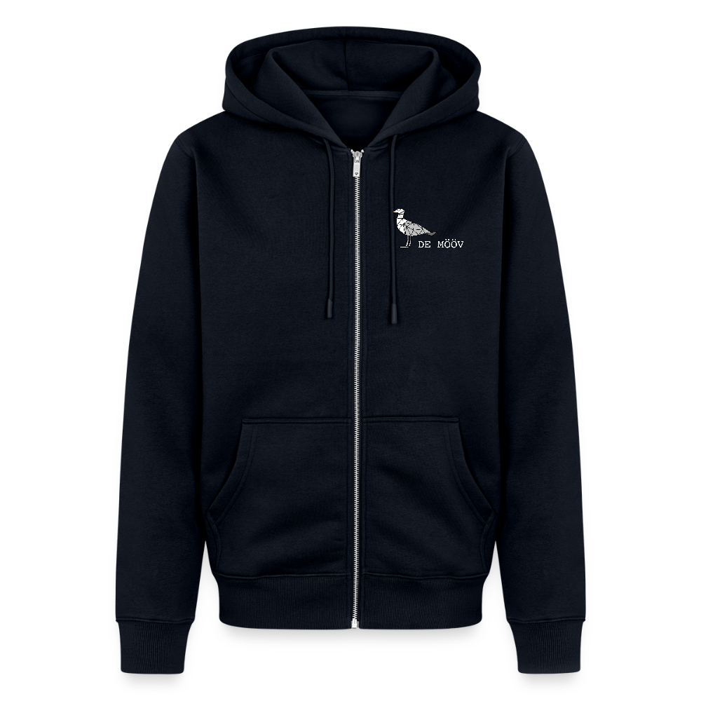 Herren Premium Kapuzenjacke - de Mööv (weiss) - Navy