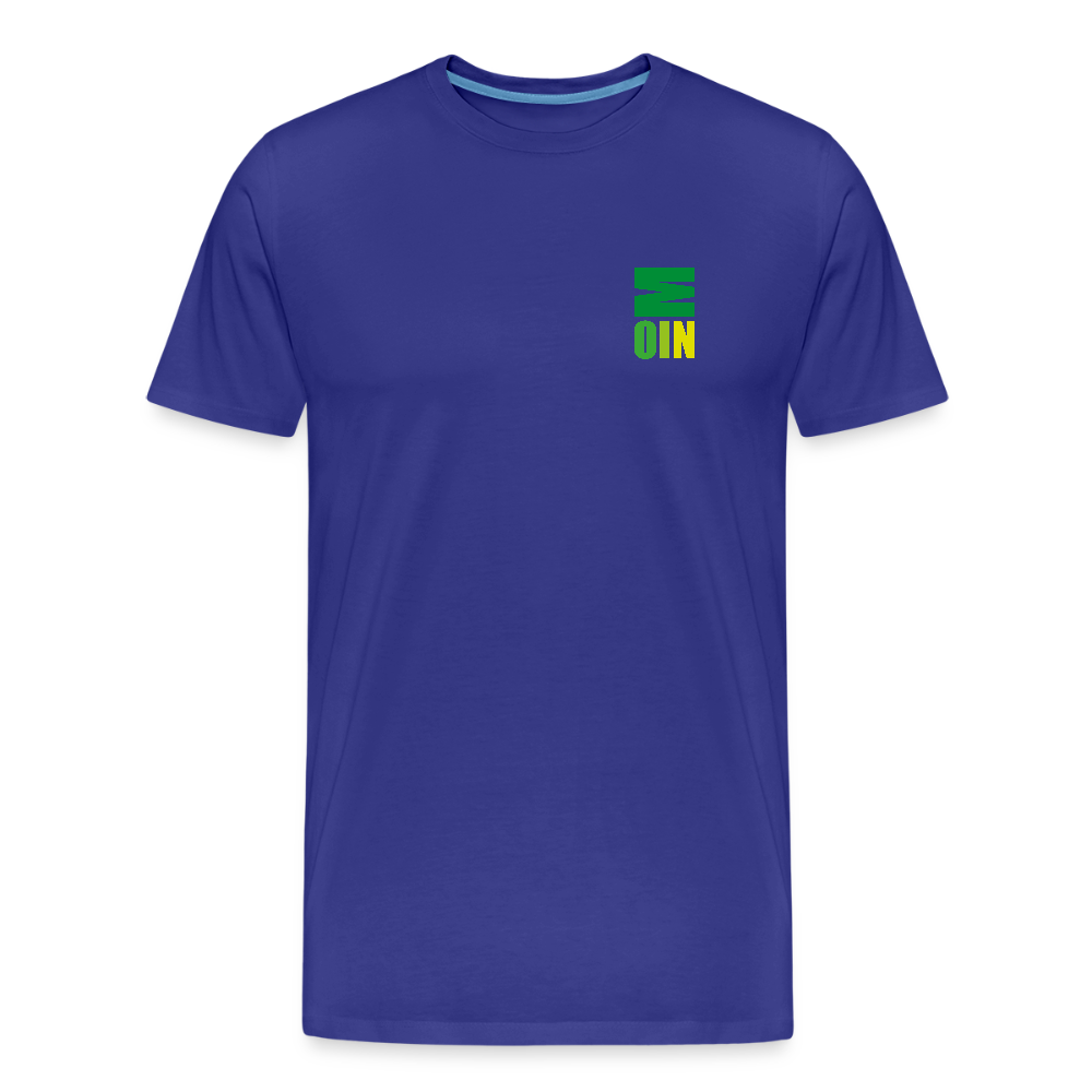 Männer Premium Bio T-Shirt - Moin - Königsblau