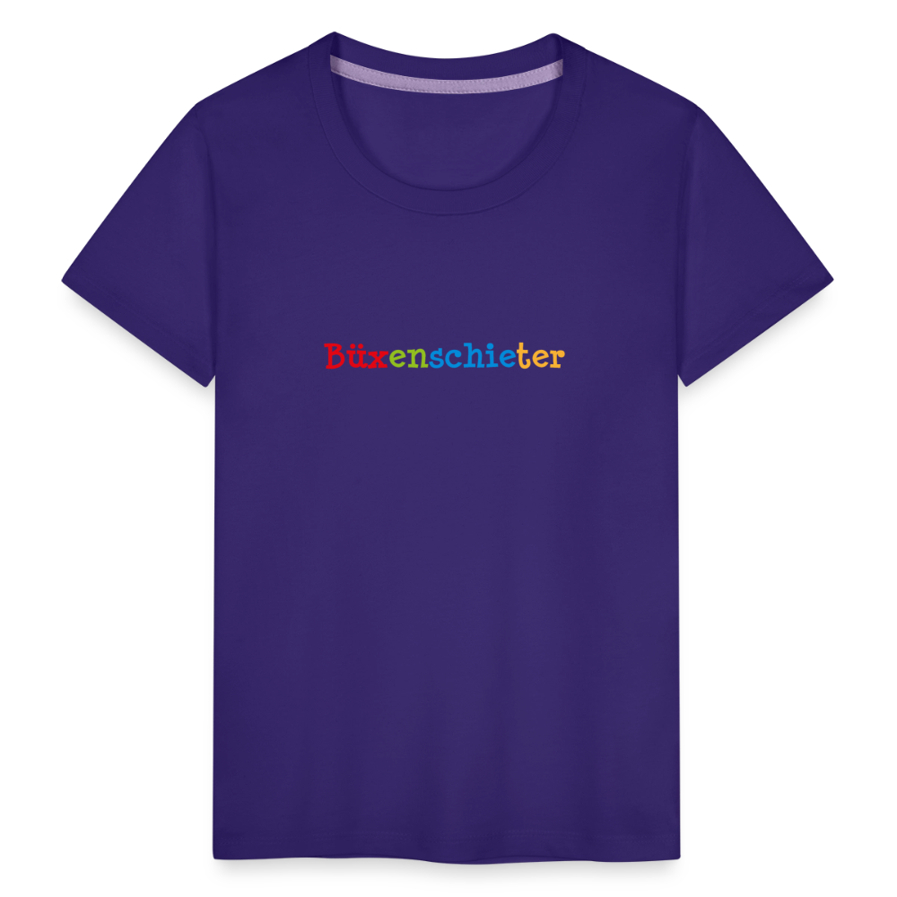 Kinder Premium T-Shirt - Büxenschieter - Lila