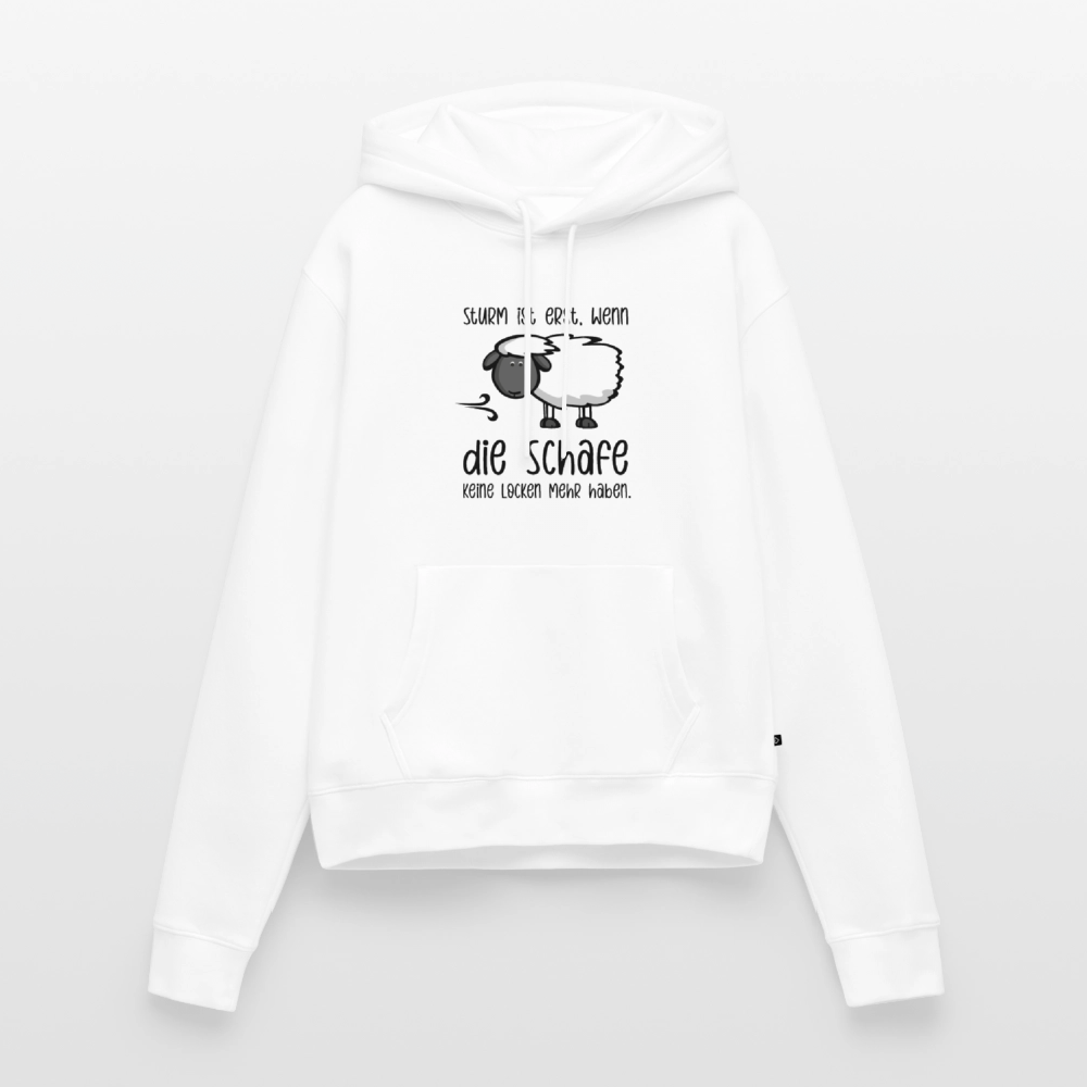 Damen Premium Hoodie - Schaf - Weiß