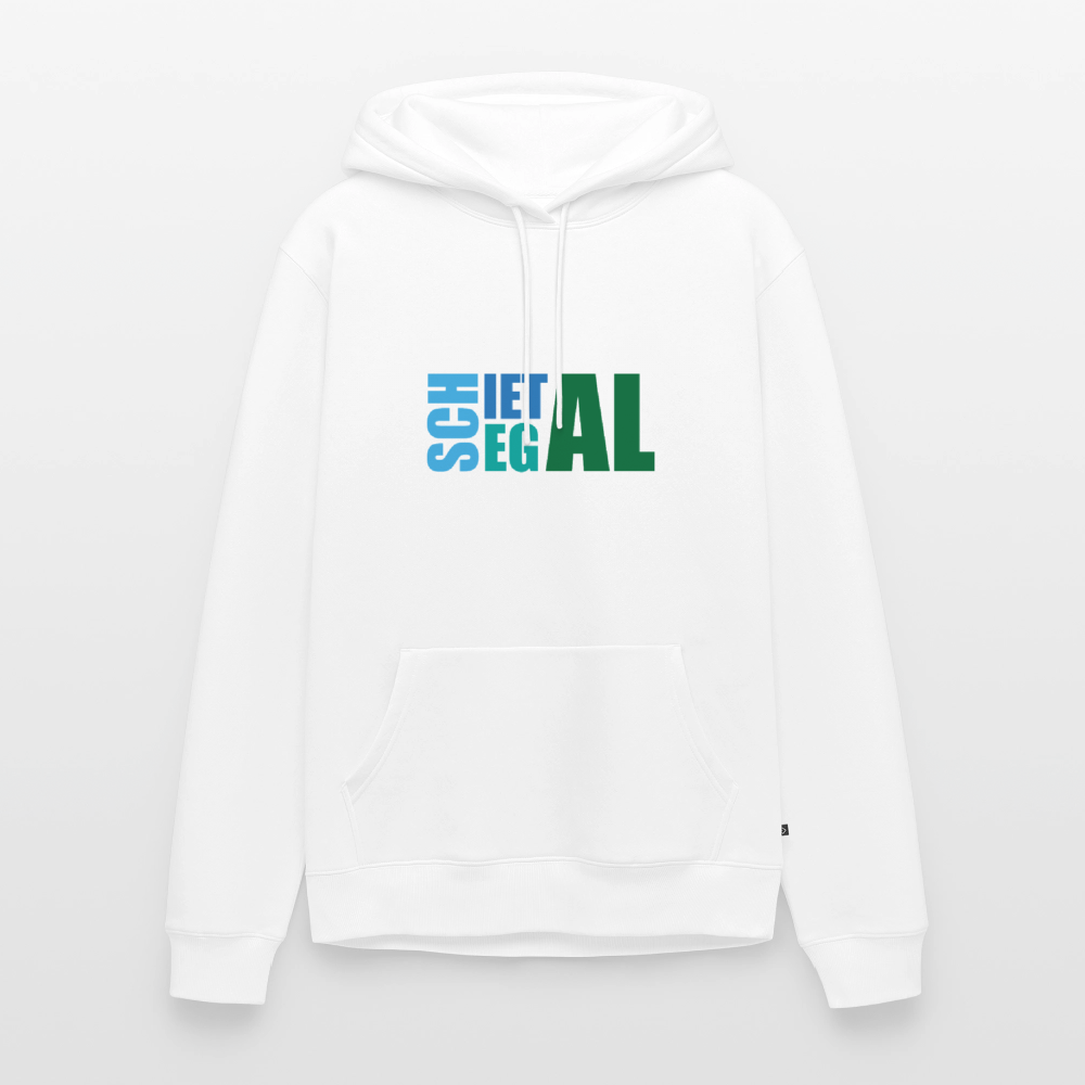 Herren Premium Hoodie - Schietegal - Weiß