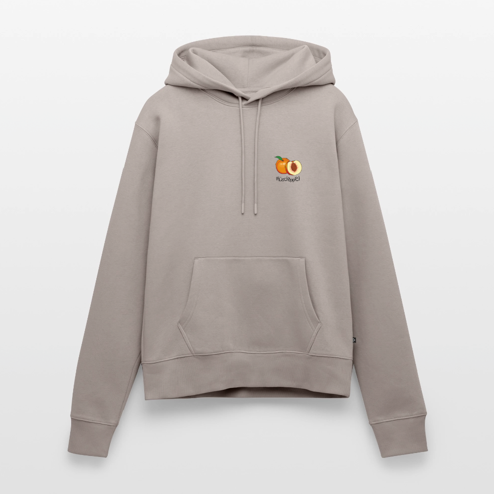 Damen Premium Hoodie - Plüschappel - Taupe