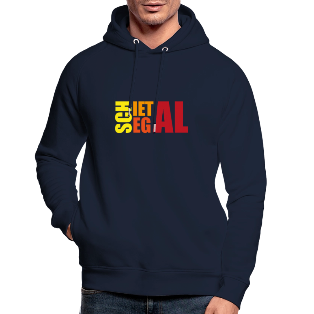 Unisex Bio-Hoodie - Schietegal - Navy