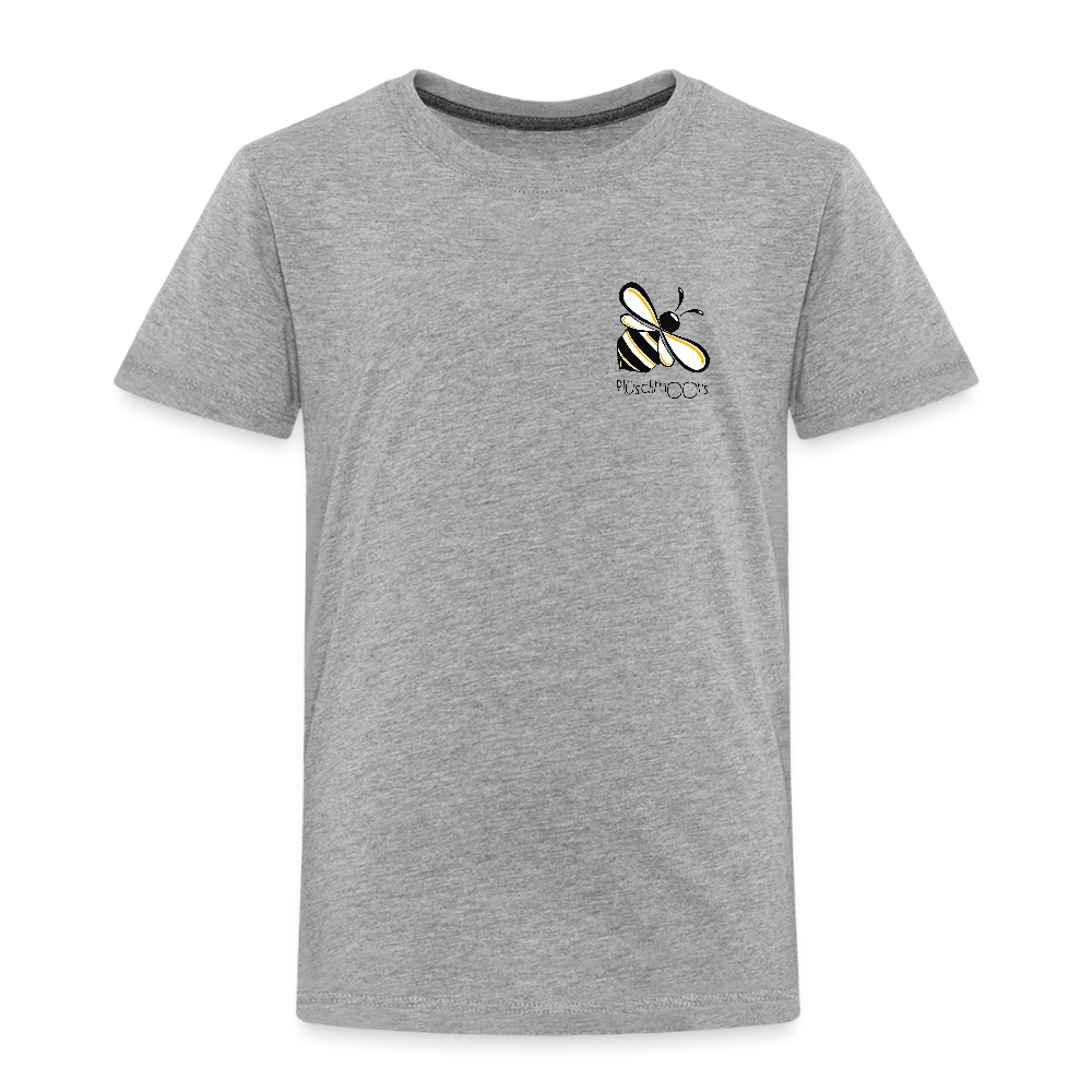 Kinder Premium T-Shirt - Plüschmoors - Grau meliert