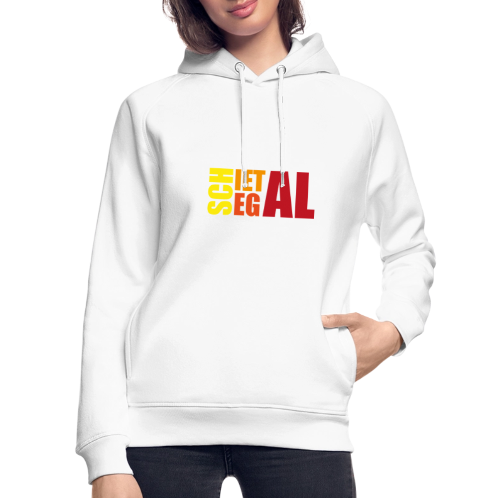 Unisex Bio-Hoodie - Schietegal - Weiß