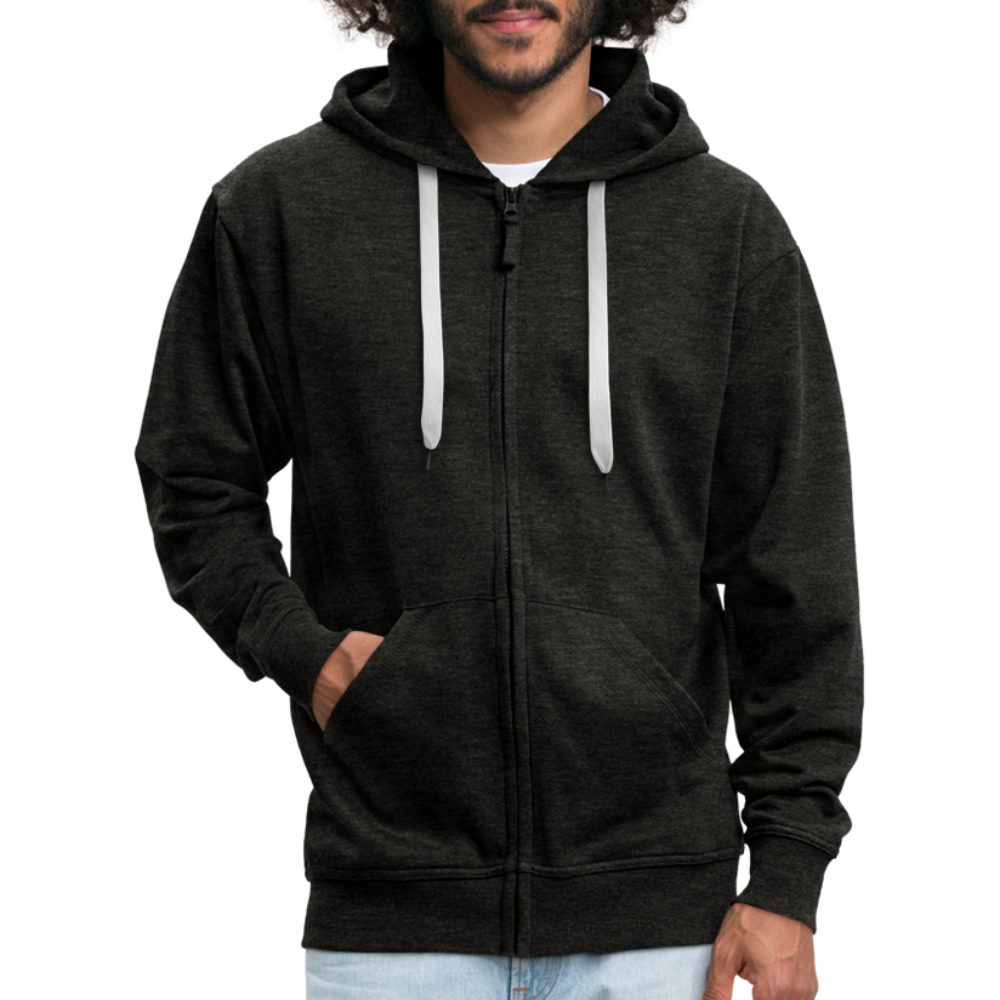 Männer Premium Kapuzenjacke - Waterkant - Anthrazit