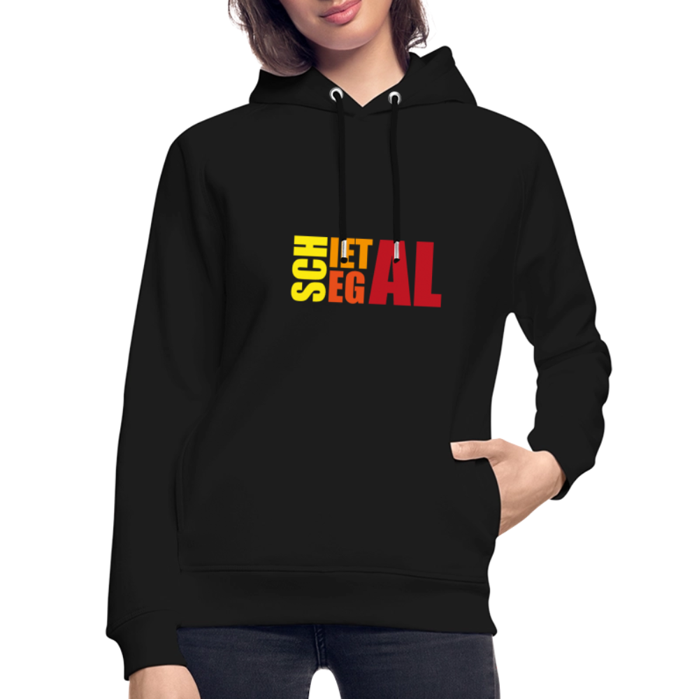Unisex Bio-Hoodie - Schietegal - Schwarz