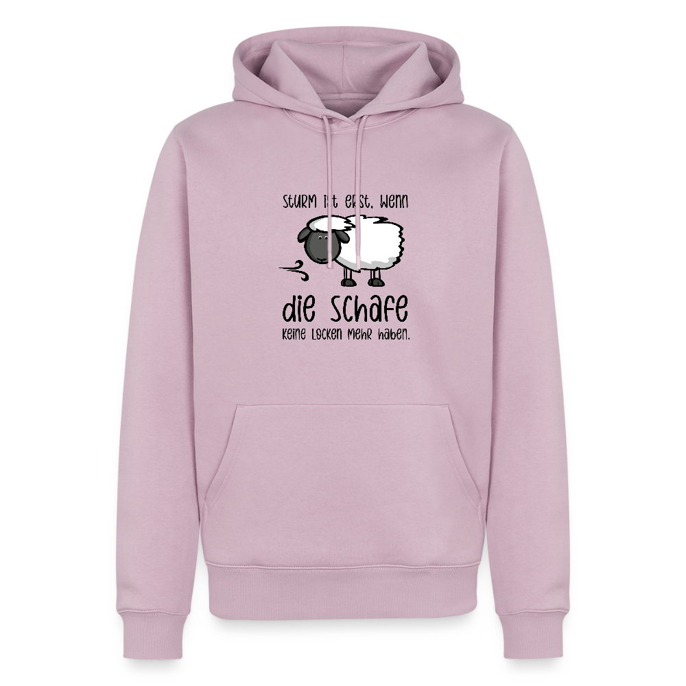 Herren Premium Hoodie - Schaf - Altrosa