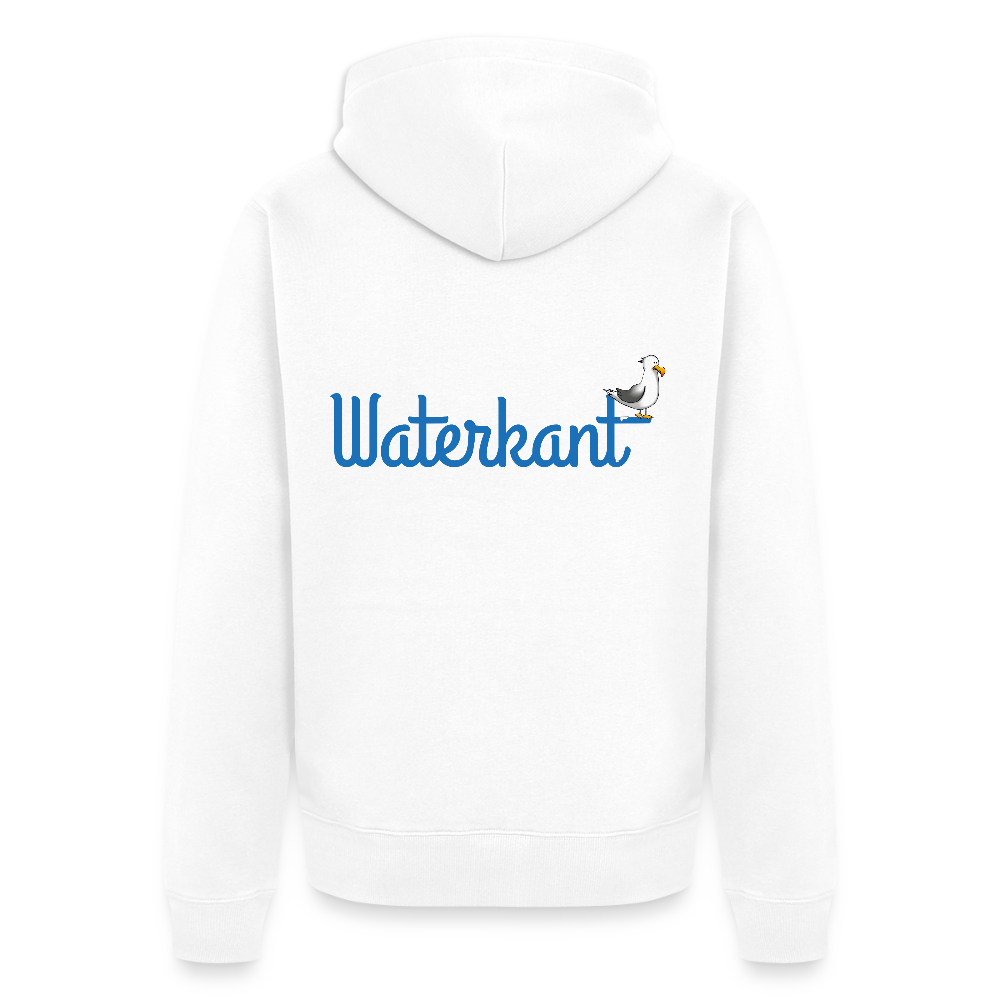 Männer Premium Kapuzenjacke - Waterkant - Weiß