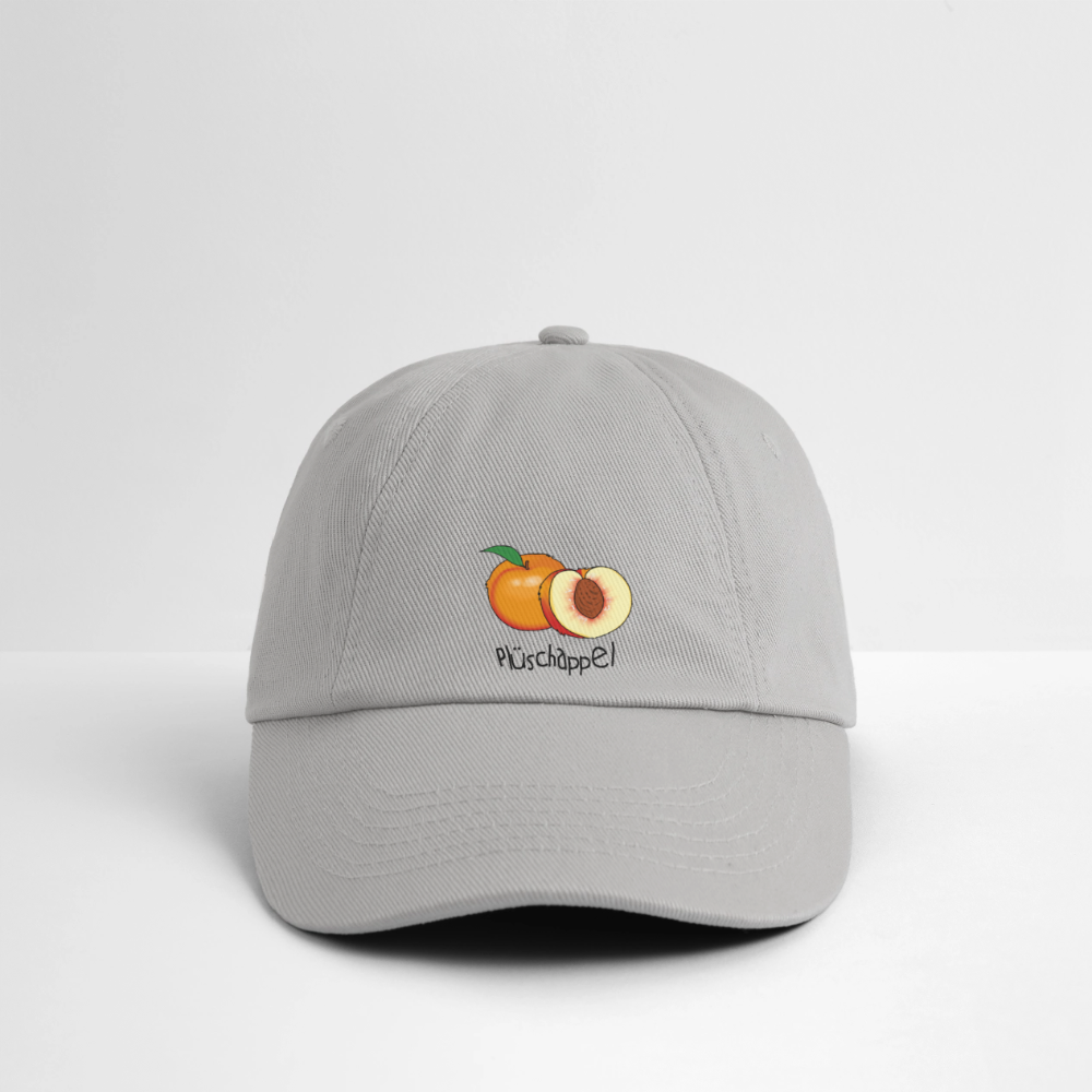 Baseballkappe - Plüschappel - Grau