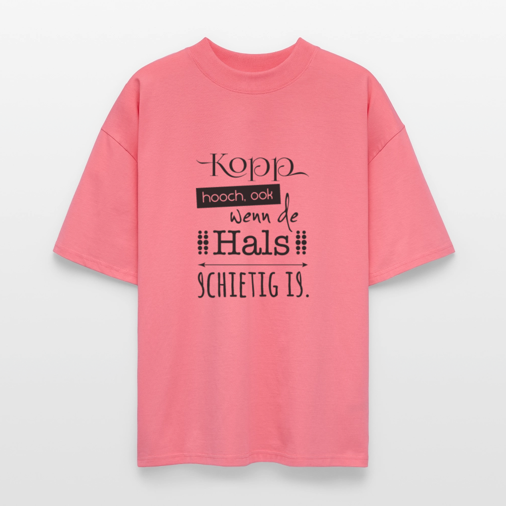 Unisex Oversize Bio-T-Shirt - Kopp hooch - Pink