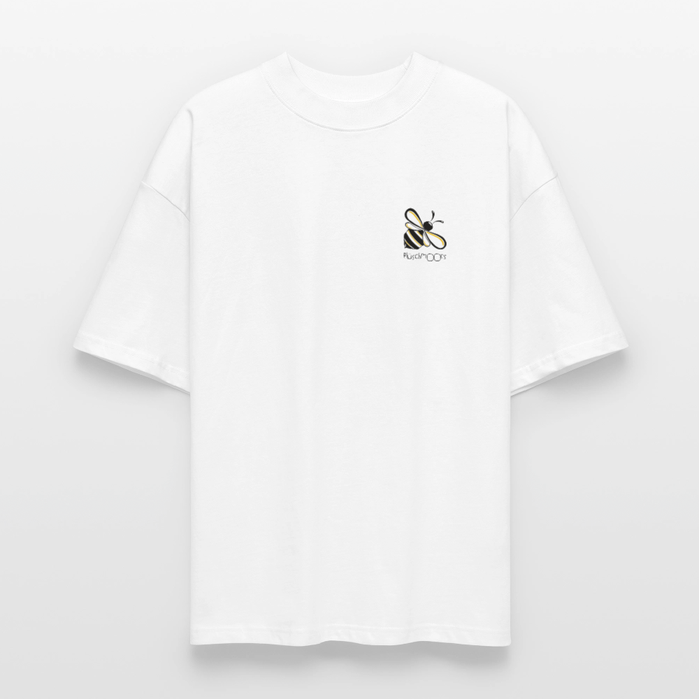 Unisex Oversize Bio-T-Shirt - Plüschmoors - Weiß