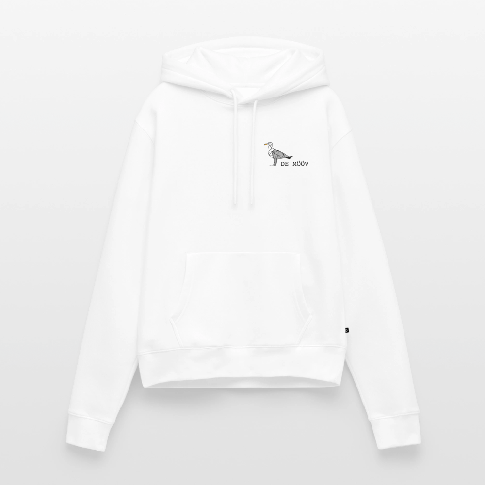 Damen Premium Hoodie - de Mööv - Weiß