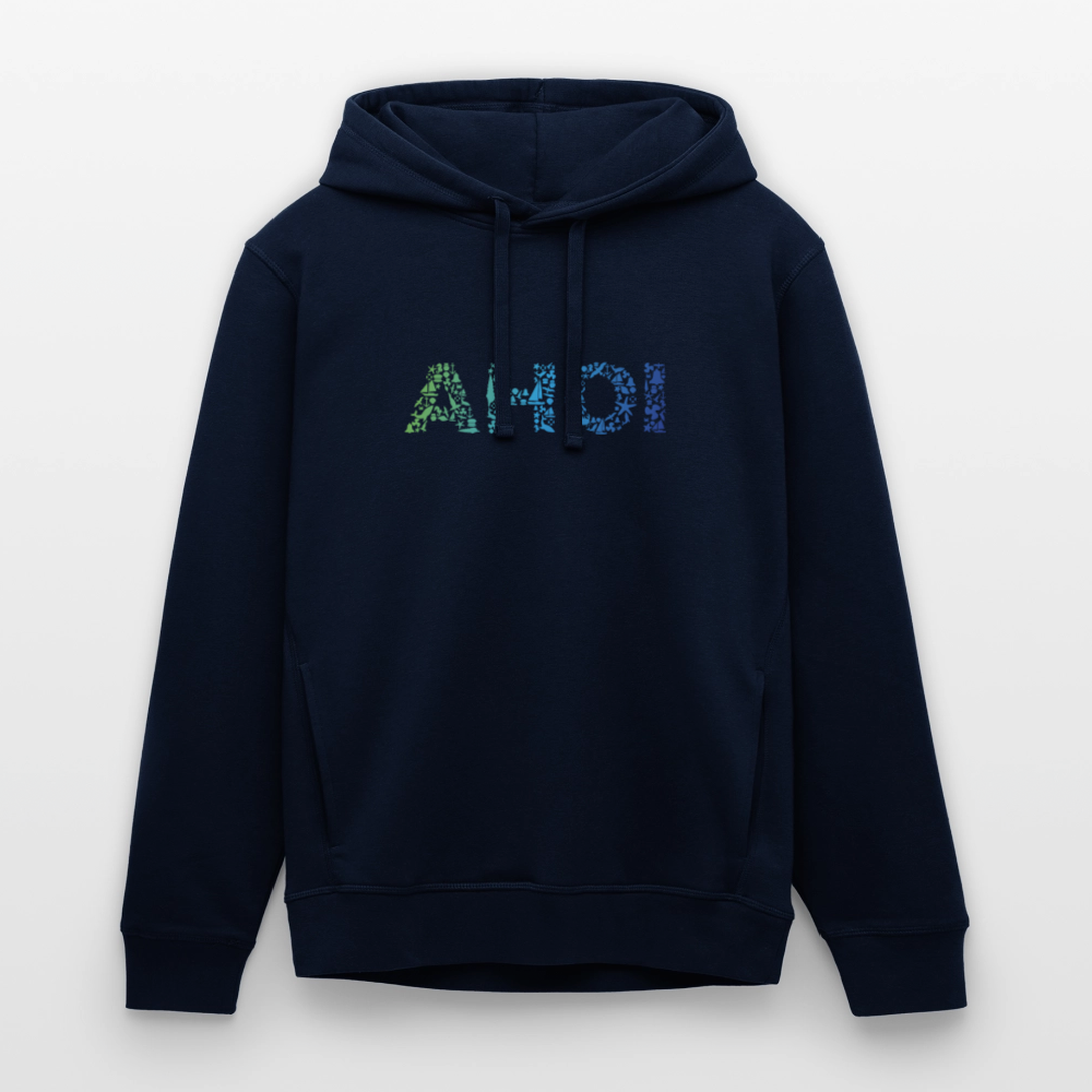 Unisex Bio-Hoodie - Ahoi doodles - Navy