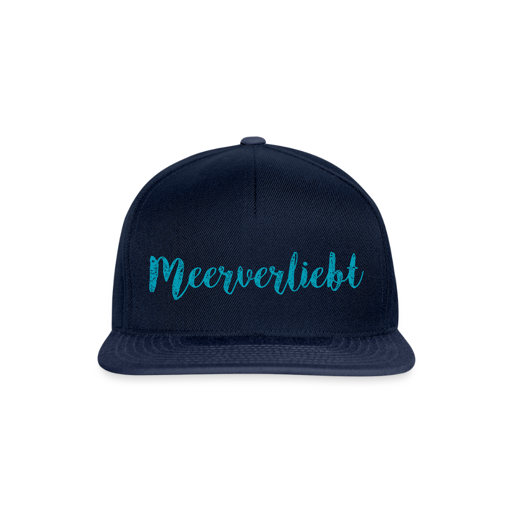 Snapback Cap - Meerverliebt - Navy/Navy