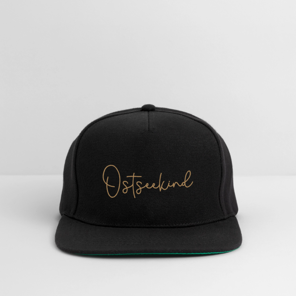 Snapback Cap - Ostseekind - Schwarz/Schwarz