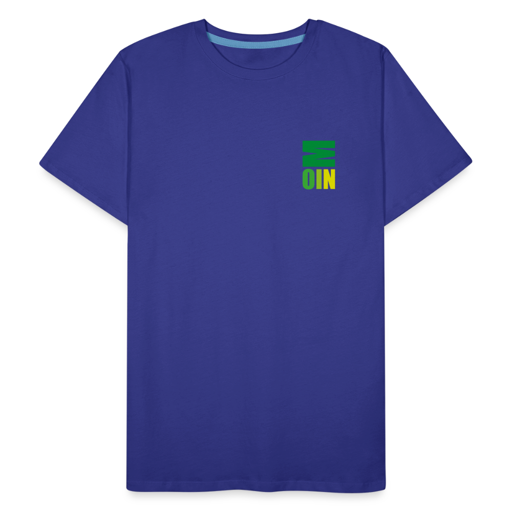 Männer Premium Bio T-Shirt - Moin - Königsblau