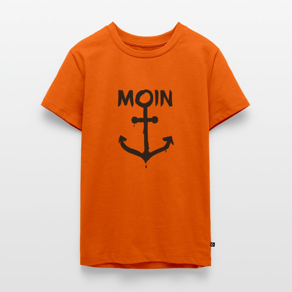 Teenager Premium T-Shirt - Moin Anker - Orange