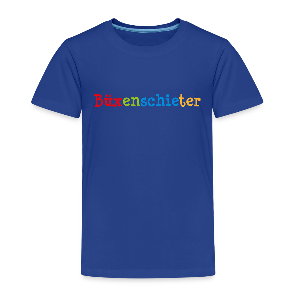 Kinder Premium T-Shirt - Büxenschieter - Königsblau
