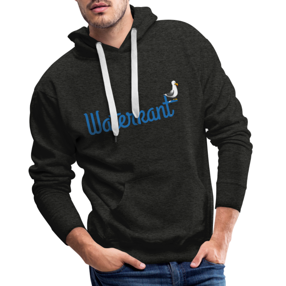 Männer Premium Hoodie - Waterkant - Anthrazit