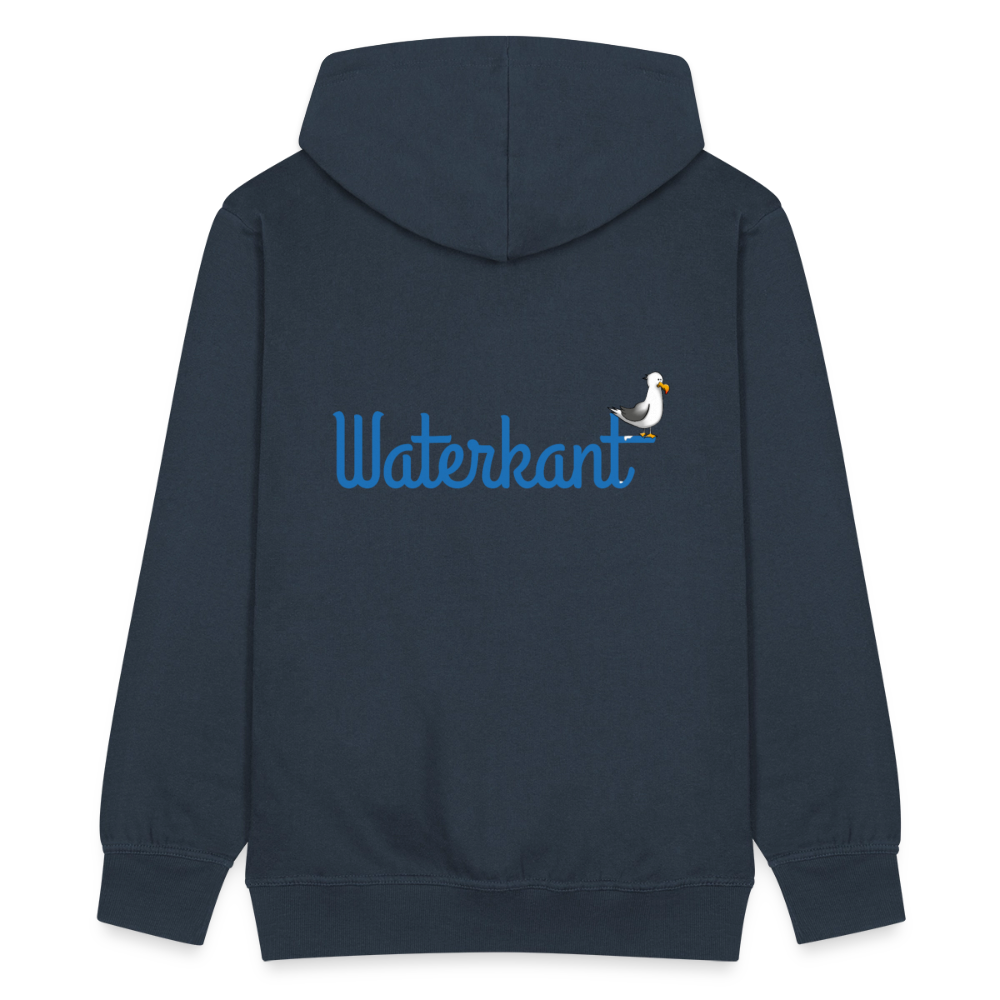 Männer Premium Kapuzenjacke - Waterkant - Navy