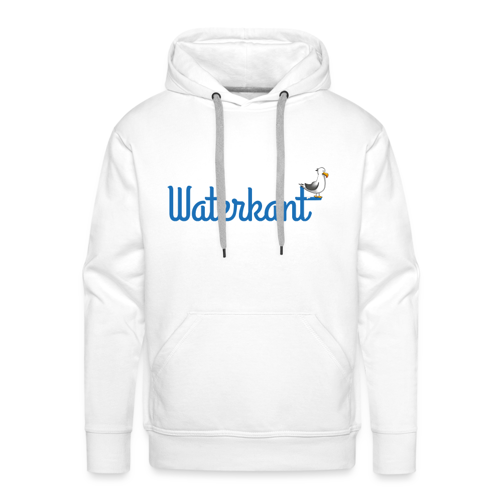 Männer Premium Hoodie - Waterkant - Weiß