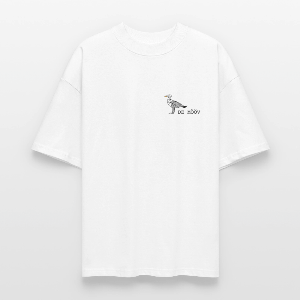 Unisex Oversize Bio-T-Shirt - de Mööv - Weiß