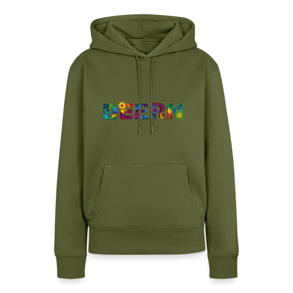 Damen Premium Hoodie - Deern - Khaki
