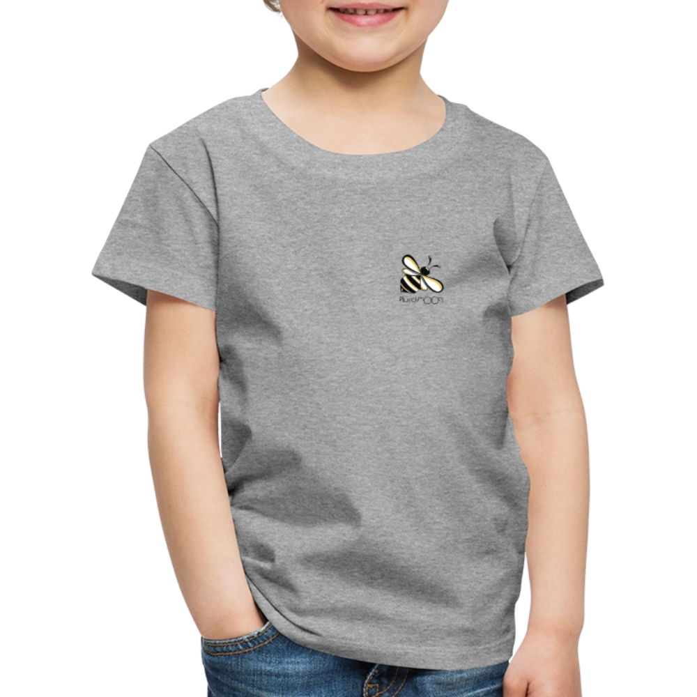 Kinder Premium T-Shirt - Plüschmoors - Grau meliert