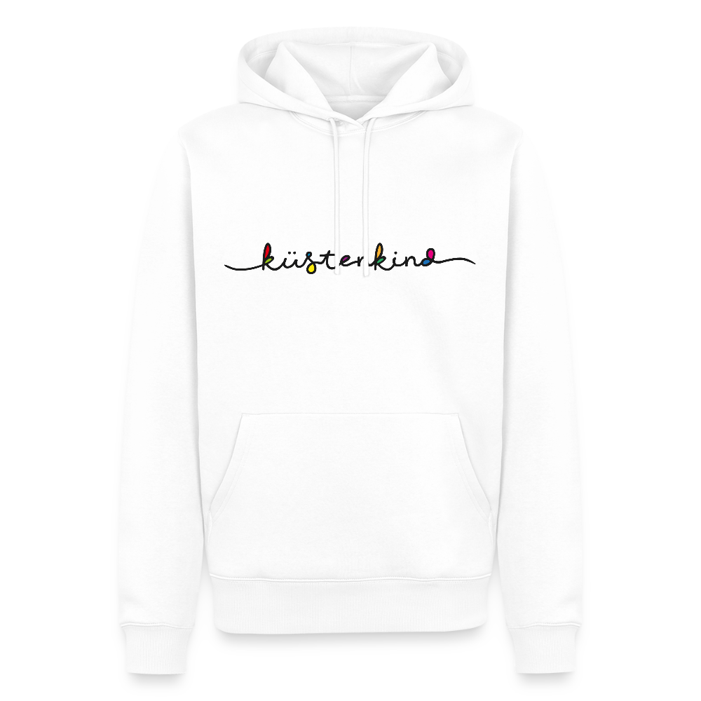 Herren Premium Hoodie - Küstenkind - Weiß