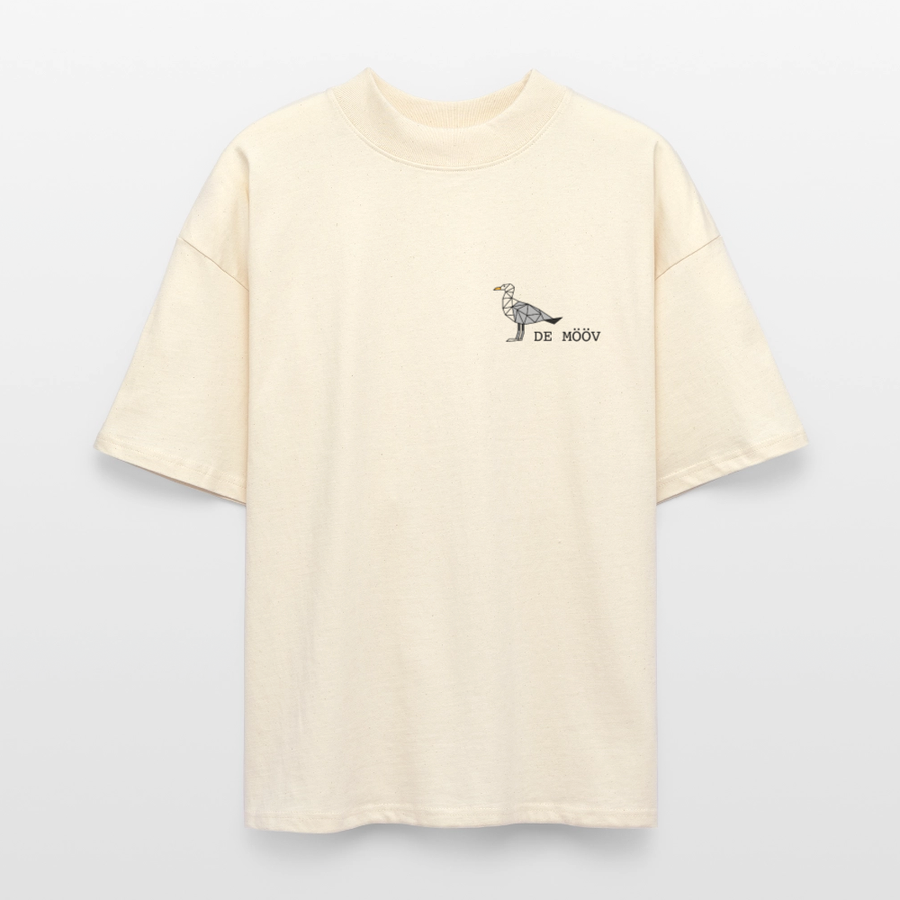 Unisex Oversize Bio-T-Shirt - de Mööv - Weißgrau