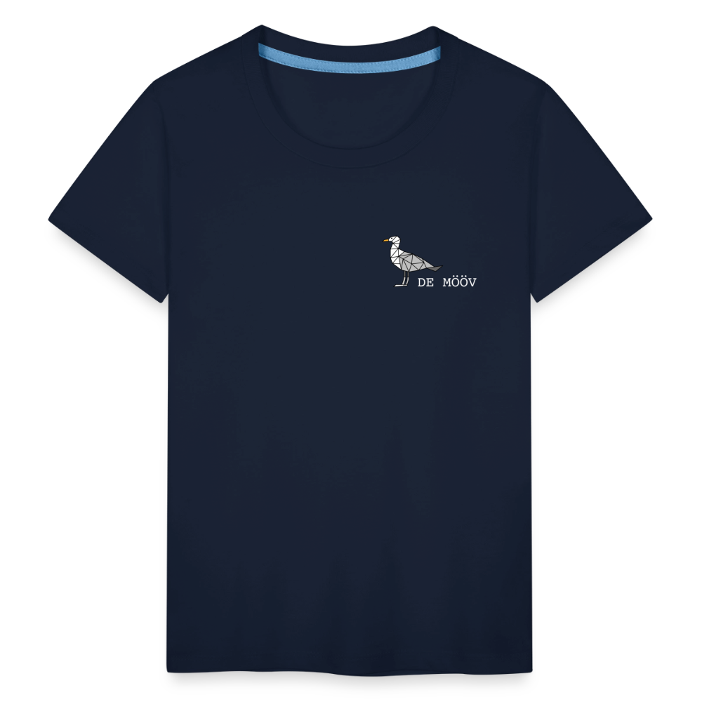 Teenager Premium T-Shirt - de Mööv (weiss) - Navy