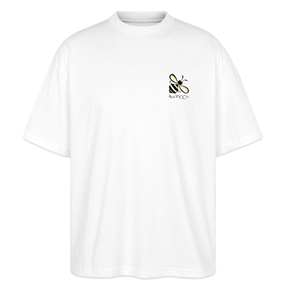 Unisex Oversize Bio-T-Shirt - Plüschmoors - Weiß
