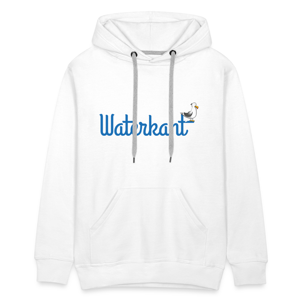 Männer Premium Hoodie - Waterkant - Weiß