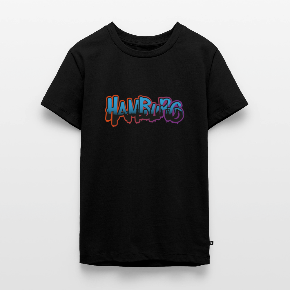 Teenager Premium T-Shirt - Hamburg - Schwarz