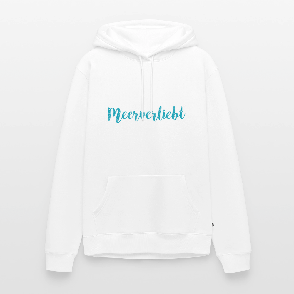 Herren Premium Hoodie - Meeverliebt - Weiß