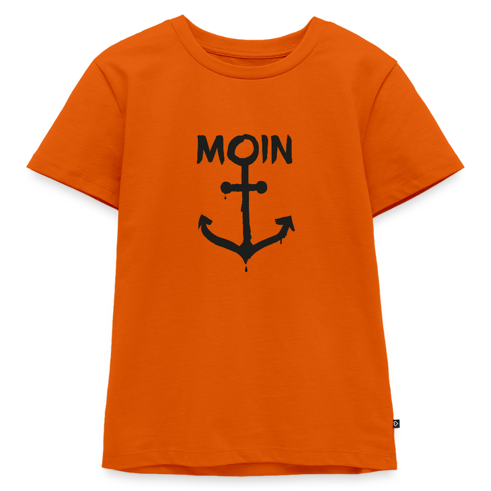 Kinder Premium T-Shirt - Moin Anker - Orange